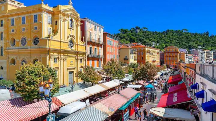Old Town- 4 Pers, Vieux Nice, Ac, Wifi Zewnętrze zdjęcie